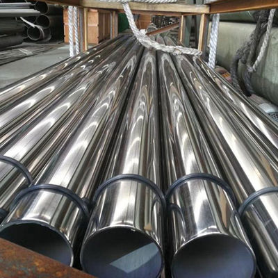 12M Estrutura de construção de comprimento ASTM A252 Butt espiral 316 aço inoxidável tubo de aço soldado para aplicações industriais