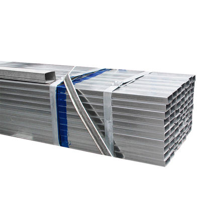 Tubos quadrados de aço galvanizado de calibre 16 não oleados 2x2 4x4 2,5x2,5 para sistemas de suporte estrutural