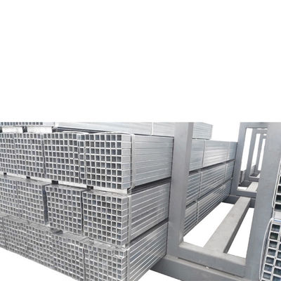 Dureza Média Dureza aço construção tubo de aço quadrado 20 mm por kg com revestimento galvanizado
