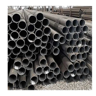 Tubo de aço carbono de secção oca de solda em espiral leve Zhongyu personalizado para 6,4M de comprimento e processamento de dobra