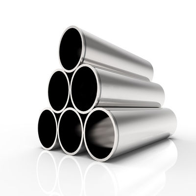 Indústria Tubos soldados feitos de aço inoxidável de grau 409L para ar condicionado Sem costura padrão ASTM