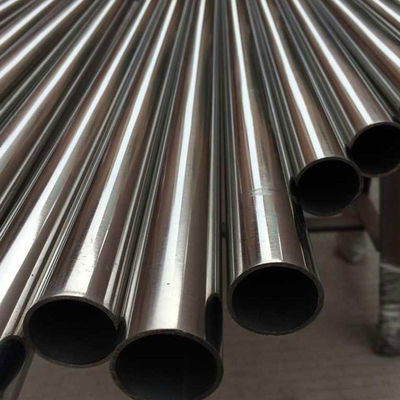 Indústria Tubos soldados feitos de aço inoxidável de grau 409L para ar condicionado Sem costura padrão ASTM