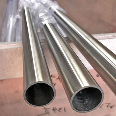 Indústria Tubos soldados feitos de aço inoxidável de grau 409L para ar condicionado Sem costura padrão ASTM