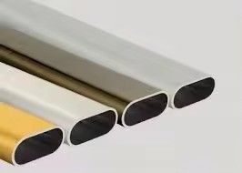 300 série 200 série tubo oval de aço inoxidável para linha de soldagem industrial tipo sem costura