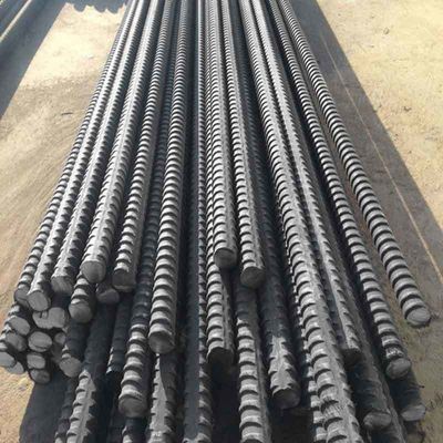 Rebar de aço laminado a quente ASTM BS449 B500b JIS DIN488 6m 9m 12m Rebar de aço deformado para construção a preços acessíveis