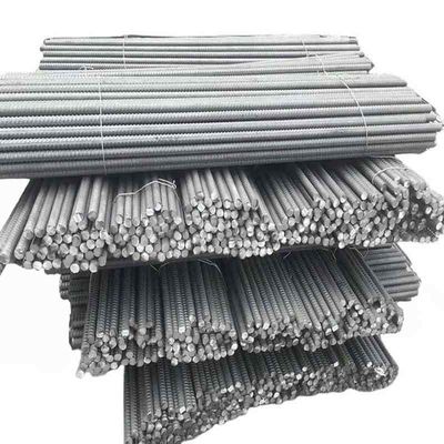 Rebarras de aço de carbono deformadas de ferro não ligado HRB400 HRB400E HRB500 redondo 6mm 8mm 10mm 18mm para construção de edifícios