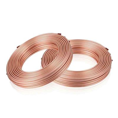 Tubo de cobre polido de 1 polegada para ar condicionado ou frigorífico 99% puro 15mm 20mm 25mm