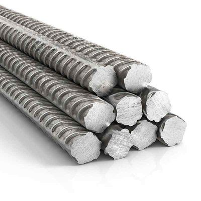 HRB400 6 mm 8 mm 10 mm 12 mm 16 mm 20 mm Rebar de barras de aço deformadas com tolerância ± 1% e descolagem do serviço de processamento