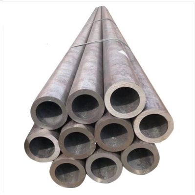 Tubos de aço não oleados de aço redondo de carbono DIN17175 St37 Tubos quadrados de aço soldados com comprimento de 12 m