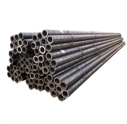 Tubos de aço não oleados de aço redondo de carbono DIN17175 St37 Tubos quadrados de aço soldados com comprimento de 12 m