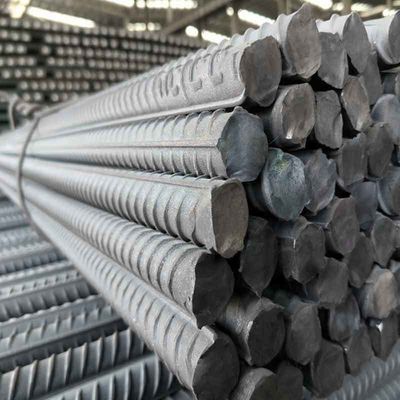 Rebar de ferro HRB400 HRB500 Cimento Rodas de ferro reforçando comprimento 6 Como o cliente requer superfície acabamento galvanizado revestido