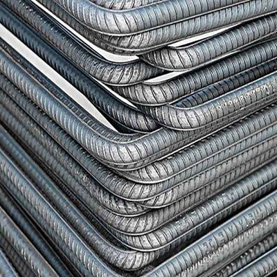 Rebar de ferro HRB400 HRB500 Cimento Rodas de ferro reforçando comprimento 6 Como o cliente requer superfície acabamento galvanizado revestido