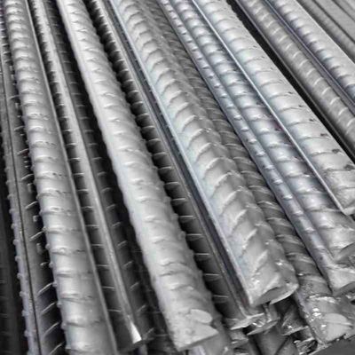 Rebar de ferro HRB400 HRB500 Cimento Rodas de ferro reforçando comprimento 6 Como o cliente requer superfície acabamento galvanizado revestido