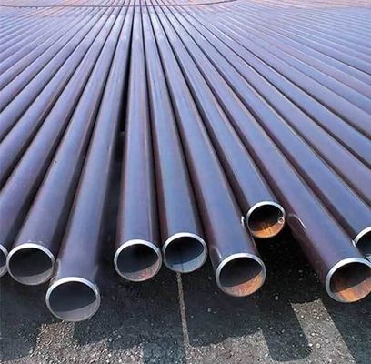 6m comprimento tubo de ferro ERW ligeiramente oleado tubo de aço carbono para solda