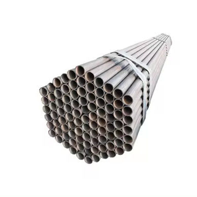 Tubo de aço redondo, oleado ou não, API 5L ASTM A53/A525 Sch40 Gr B Lista 80 Tubo de aço espiral sem costura soldado a carbono