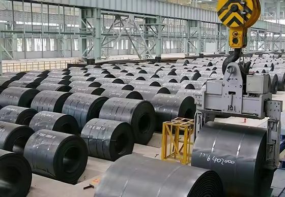 Folha de bobina de aço com baixo teor de carbono ASTM A36 A516 Gr.50/Gr.60/Gr.70/Gr.42 1018 1045 4130 4140 St37 Tolerância laminada a quente ± 1% AiSi padrão