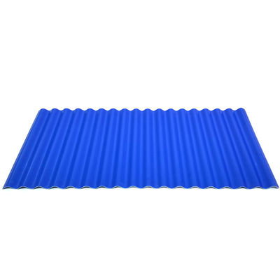 Cores personalizadas Cores 1 mm 2 mm 4 x 8 pés chapas de telhado de aço galvanizado de metal ondulado para materiais de construção metálicos