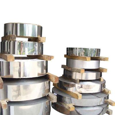 304 201 316 316L Faixa de aço inoxidável bobina de aço para decoração 0.1mm-0.5mm espessura aço inoxidável