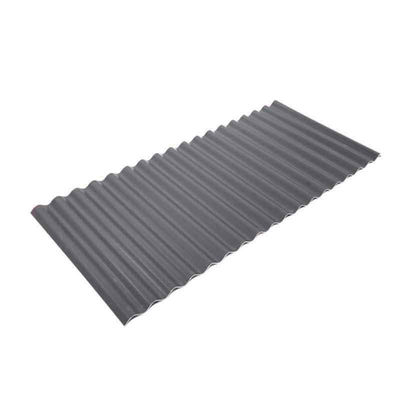 Chapa de telhado de aço galvanizado revestido corrugado Chapa de telhado revestida de zinco para construção de metal Zic 30-150g Z10-Z29 revestimento
