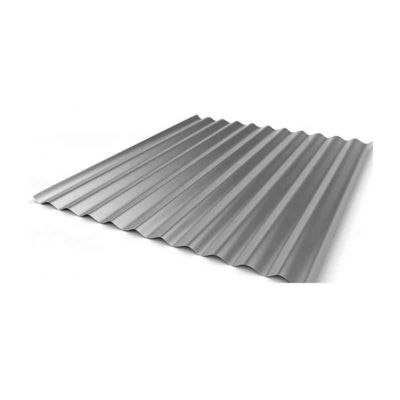 Chapa de telhado de aço galvanizado revestido corrugado Chapa de telhado revestida de zinco para construção de metal Zic 30-150g Z10-Z29 revestimento