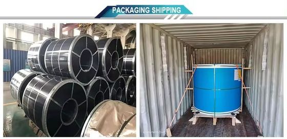 5012 bobinas de aço revestidas de cor com serviço de processamento por perfuração