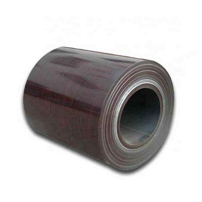 Largura 1001-1250mm Zhongyu Customizado Galvanizado bobina de aço Pre-pintado bobina de aço PPGI com Ral 8019 Tolerância ± 1%