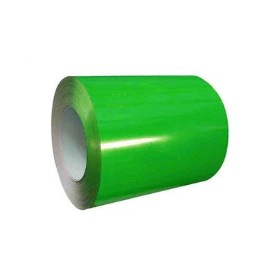 Pacote padrão comprimento Pacotes Zhongyu bobina revestida de cor pre-pintada bobina de aço galvanizado PPGI aço para comprimento da bobina