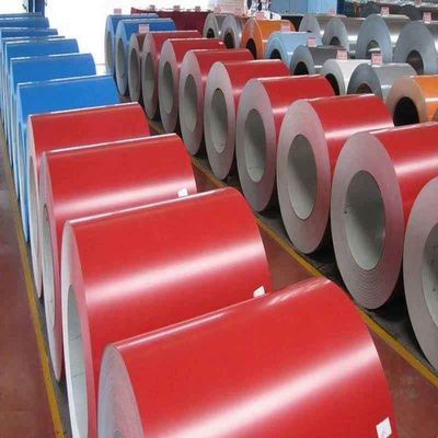 Revestimentos de chapas de aço galvanizadas revestidas de cor com SGCC/CGCC/TDC51DZM/TDC52DTS350GD/TS550GD/DX51D de grau Z e norma GB