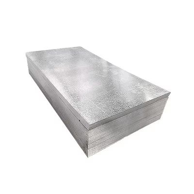 Chapa de aço galvanizado de carbono certificada ISO9001 para barco Q345 Container Boiler Skin Pass Incluído Resistente à corrosão