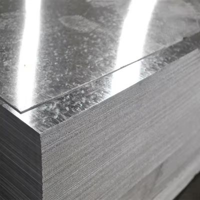 Chapa de aço galvanizado de carbono certificada ISO9001 para barco Q345 Container Boiler Skin Pass Incluído Resistente à corrosão