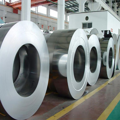Dx51d Dx52d Dx53d Bobina de aço galvanizado para tira de aço com baixo teor de carbono, baseada na técnica de laminagem a quente e oleada ou não oleada