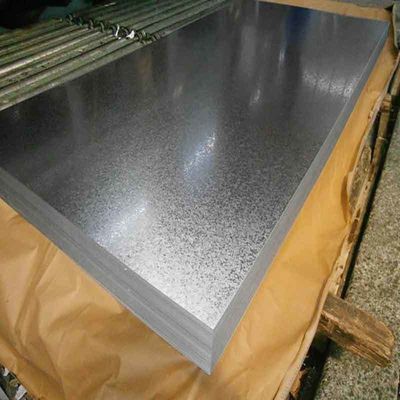 Alta proteção contra corrosão e alta dureza Spangle mínimo chapa de aço galvanizado mergulhada em quente Espessura 0,2-50 mm