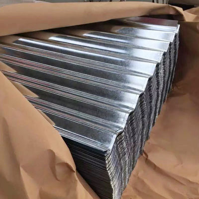 Folha de telhado galvanizada AZ10-AZ29 Lata laminada a frio de estanho de zinco corrugado Folhas de aço marinho Preços por folha Folha de placas de estanho