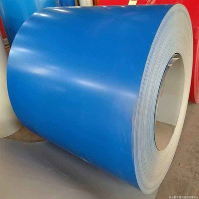 Produtos de aço revestidos e pré-pintados de cor Ppgi em bobina para telhados metálicos com e todas as opções de cores RAL e tolerância ± 1%