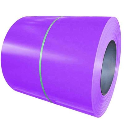 1251-1500mm Largura de recipiente mate de aço PPGI PPGL bobinas de aço revestidas por cor galvanizadas para comprimento e largura personalizados