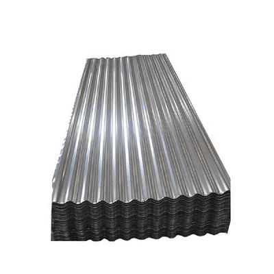 DX52D Z140 Z100 20 Gauge Galvanizado PPGI Cor corrugado chapa de telhado Chapa de telhado de aço de tabuleiro branco com padrão ASTM