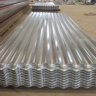 DX52D Z140 Z100 20 Gauge Galvanizado PPGI Cor corrugado chapa de telhado Chapa de telhado de aço de tabuleiro branco com padrão ASTM