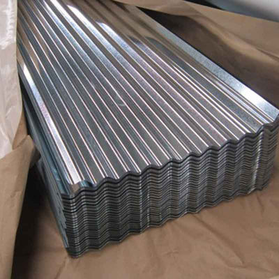 DX52D Z140 Z100 20 Gauge Galvanizado PPGI Cor corrugado chapa de telhado Chapa de telhado de aço de tabuleiro branco com padrão ASTM