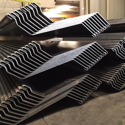 ASTM padrão laminado a quente laminado a frio Larssen Interlocking 9M 12M 15M 18M Z Chapa de aço empilhando para as necessidades do seu cliente