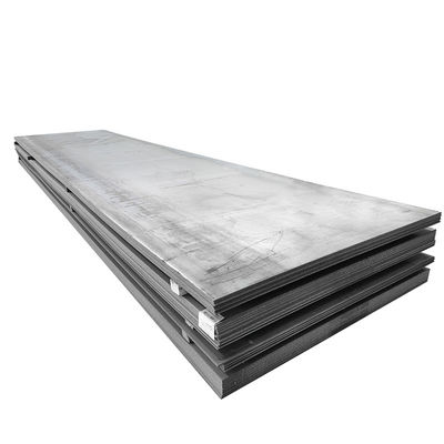 Chapa de aço carbono laminada a quente ASTM A36 JIS SS400 Q235A Chapa de chapa de ferro 1-120 mm Chapa de aço espessa com serviço de perfurado