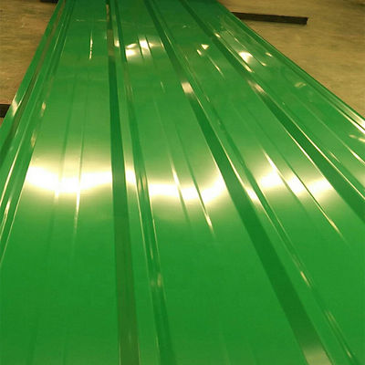 1400-1799mm comprimento 6m ferro IBR preços folha cor folha de telhado de aço corrugado galvanizado zinco alumínio PPGI folha de telhado de metal