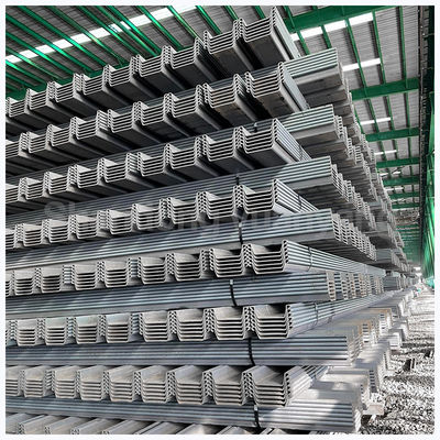 Serviço de processamento por perfuração Carcaça de chapas de aço laminadas a quente em forma de U, de forma fria, para facturação por peso real