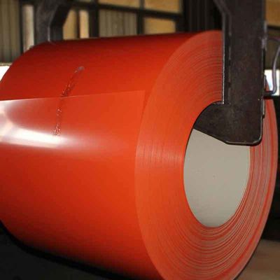 Ral 9002 Ral9001 bobinas PPGI impressas em cores bobinas de aço revestidas em branco com tolerância ± 1% e cor padrão Ral