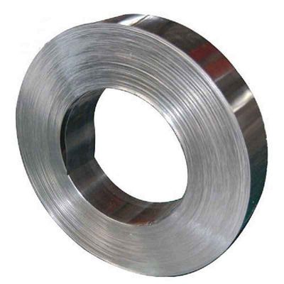 304 201 316 316L Faixa de aço inoxidável bobina de aço para decoração 0.1mm 0.2mm espessura Filminess L1 grau de aço