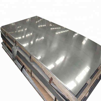 Comprimento personalizado BA Superfície de acabamento ASTM 400 Série chapa de aço inoxidável 0,7 mm laminada a frio com acabamento de espelho