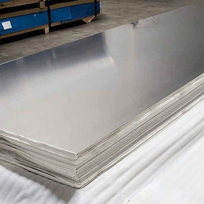 Comprimento personalizado BA Superfície de acabamento ASTM 400 Série chapa de aço inoxidável 0,7 mm laminada a frio com acabamento de espelho