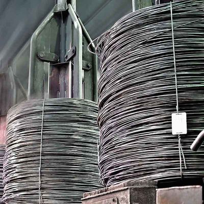 Zhongyu 82b Arame de aço de moagem de alto carbono Diâmetro personalizado Malha de gabião tecida fosfatada desenhada Arame galvanizado de baixo carbono