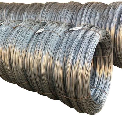 Rodas de arame de aço de alto carbono para pré-tensão no controle de inundações Parede de retenção galvanizada Diâmetro personalizado Q235B Q235C