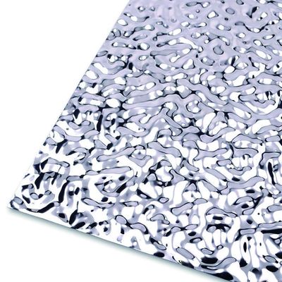 304 420 SUS316 Folhas onduladas de aço inoxidável marteloadas laminadas a quente laminadas a frio Técnica n.o 3 de acabamento de superfície Gênero do produto