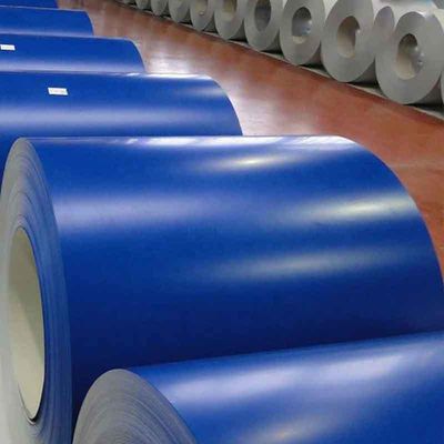 Espessura 0,21-2 mm Zhongyu Prepainted Ppgi Z100 Cold Rolled Steel Coil/Galvanized Steel Coil/Color Coated Steel Coil para material de construção